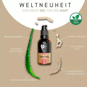 Bartstyling | Maximaler Style ohne zu verkleben mit Control