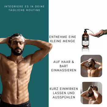 Sea Salt Shampoo | Das milde Meersalz Shampoo für Haare & Bart