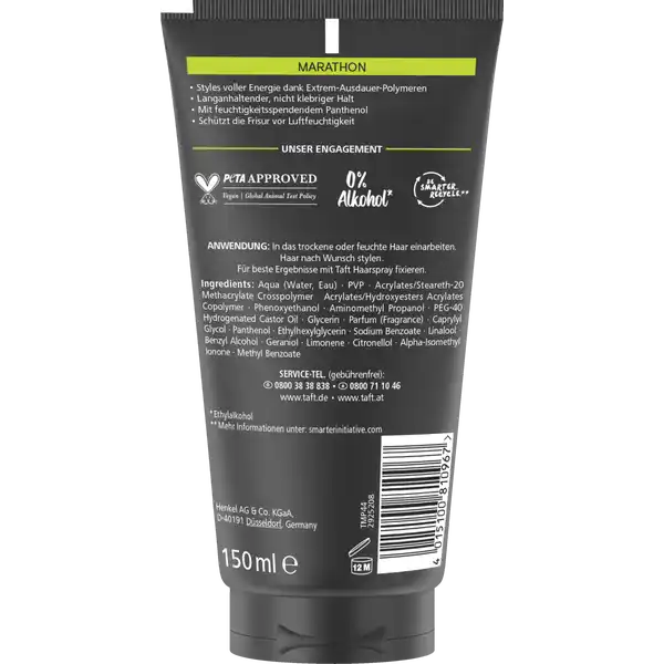 Taft Marathon Styling Gel