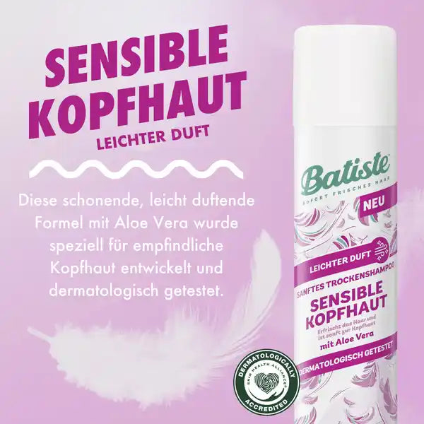 Batiste Trockenshampoo Sensible Kopfhaut