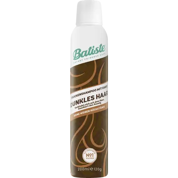 Batiste Trockenshampoo mit Farbe Dunkles Haar