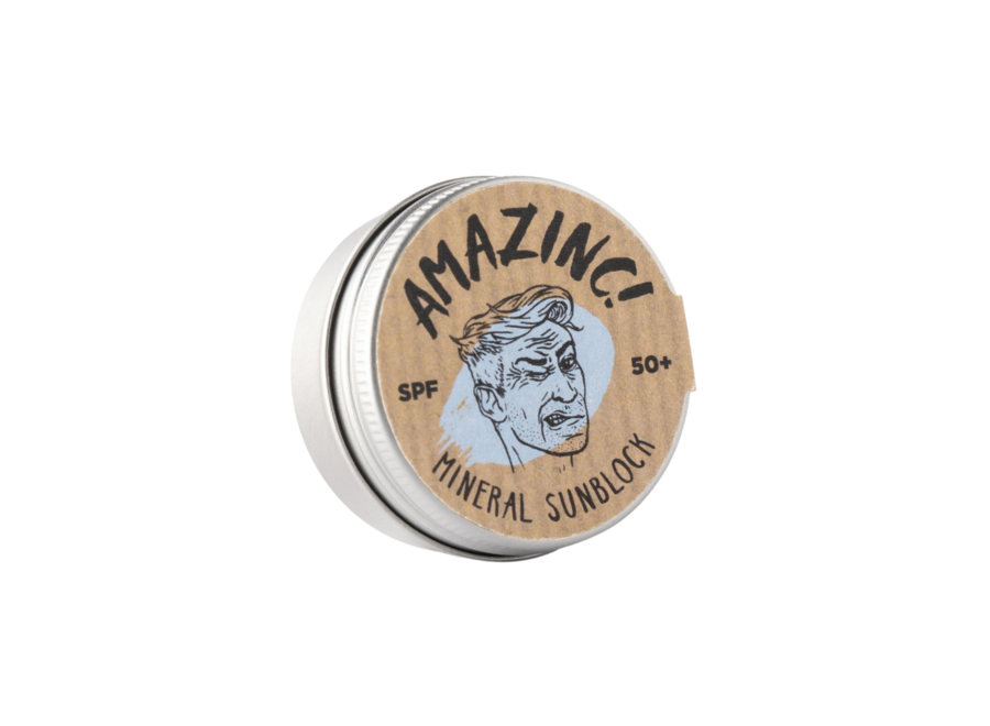 Amazinc! Sonnenschutz SPF50 Flachblau
