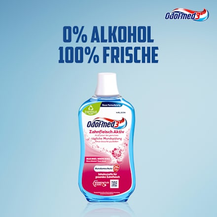 Odol med 3
Mundspülung Zahnfleisch Aktiv, 500 ml