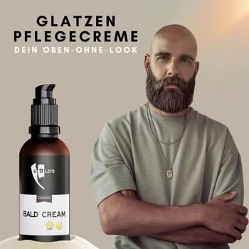 Glatzencreme | Bald Cream 50ml Glatzenpflege by GØLD's