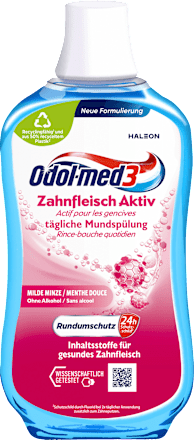 Odol med 3
Mundspülung Zahnfleisch Aktiv, 500 ml